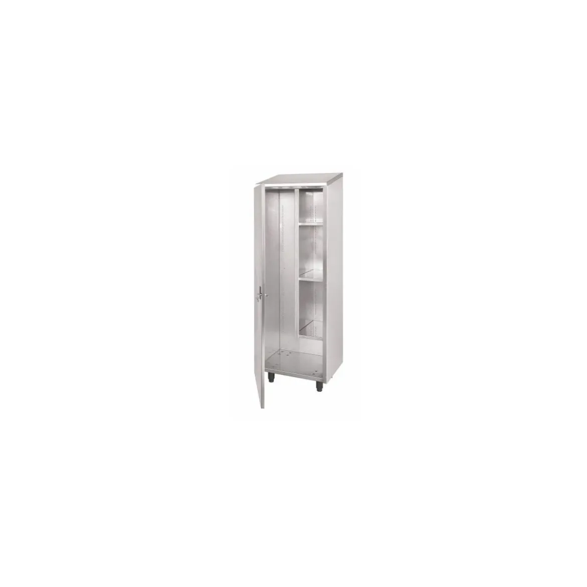 Armoire inox 1 porte avec séparation