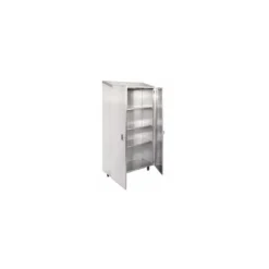 Armoire inox 2 portes - 3 étagères