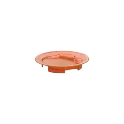 Assiette antidérapante orange ø 23,5 cm - par 12