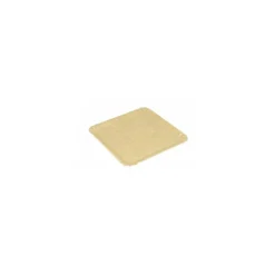 Assiette carton ingraissable kraft brun 150 x 150 mm - par 100