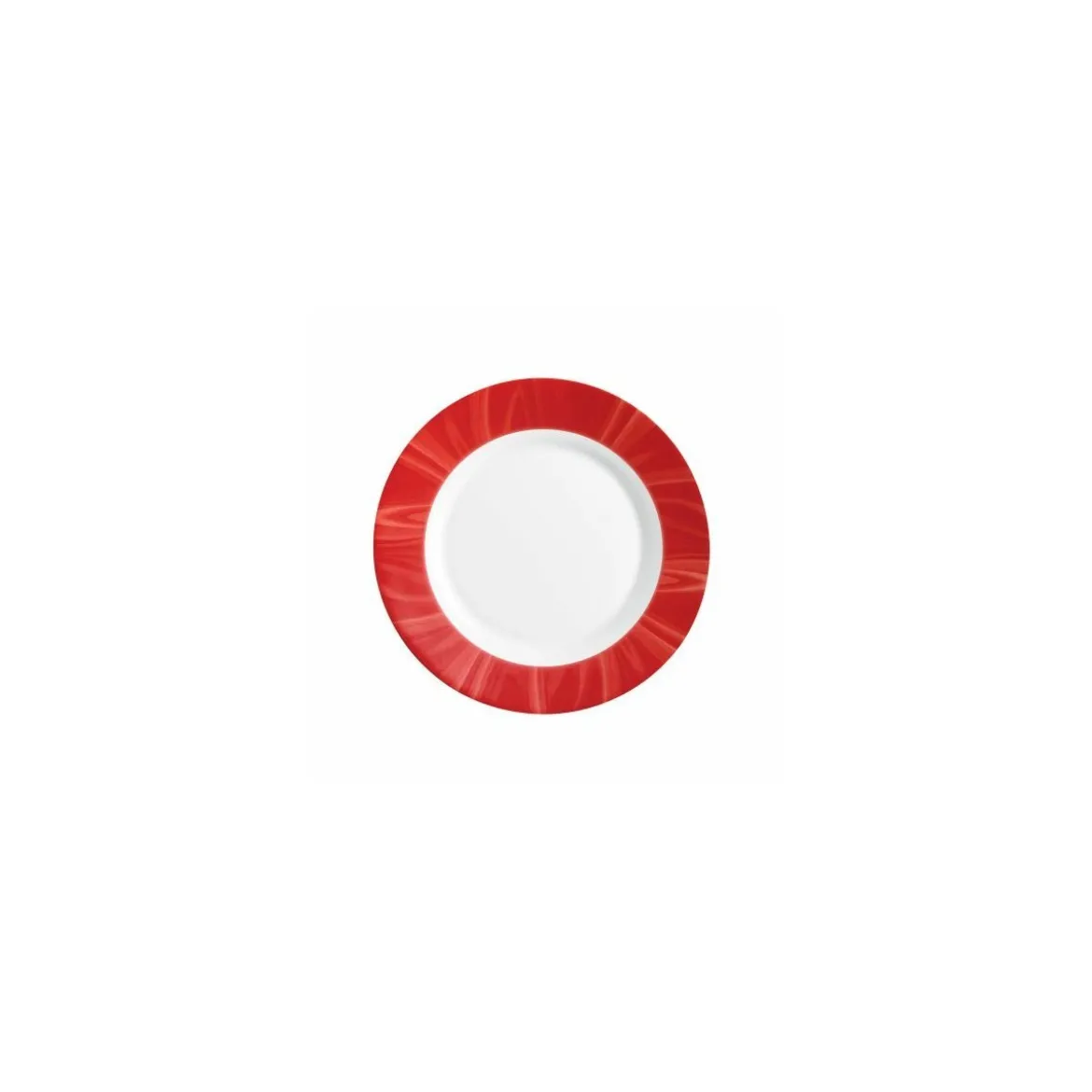 Assiette creuse Natura rouge ø 23 cm - par 24
