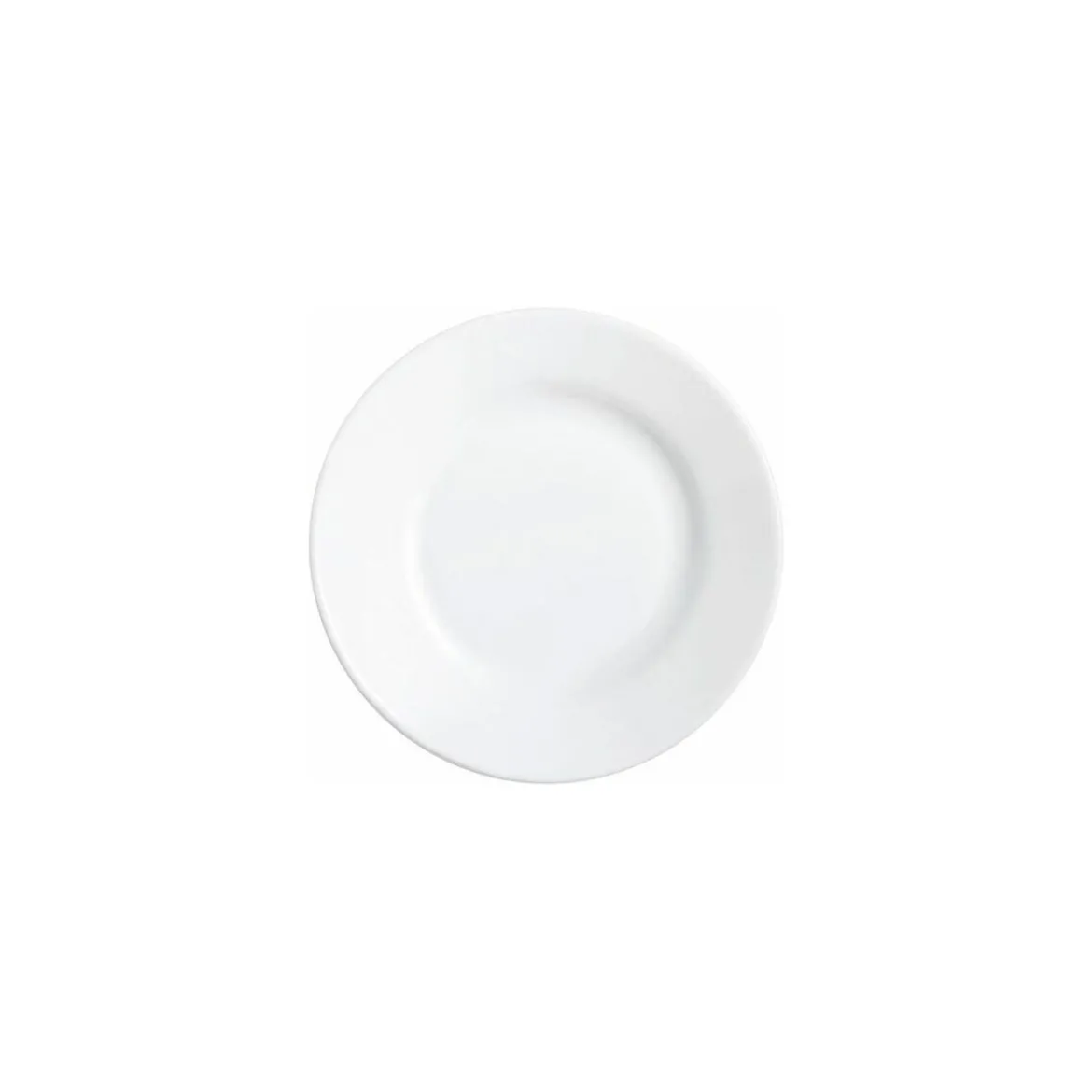 Assiette creuse uni blanc Ø 22,5 cm - par 12