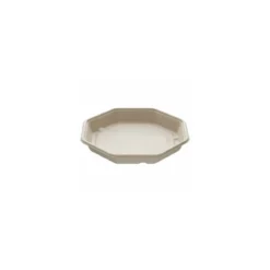 Assiette octogonale bagasse 23 x 23 x 3 cm - par 300