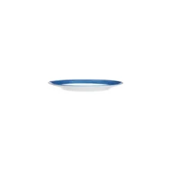 Assiette plate brush blue jean ø 19,5 cm - par 24