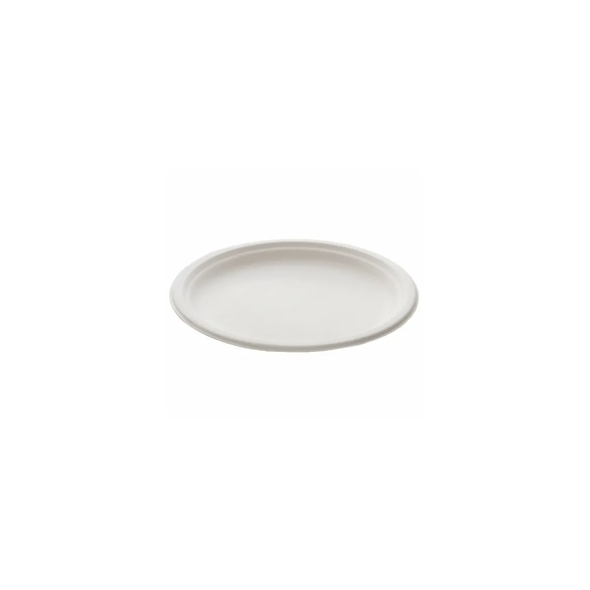 Assiette ronde bagasse ø 26 cm - par 50