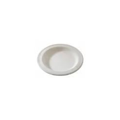 Assiette végétale réutilisable Lilitouch blanc ø 18 cm - par 15