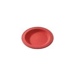Assiette végétale réutilisable Lilitouch rouge ø 23 cm - par 15