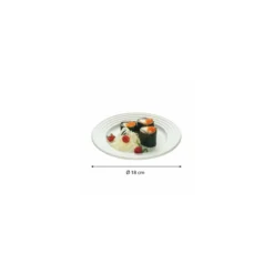 Assiette Wave bagasse 18 cm - par 50