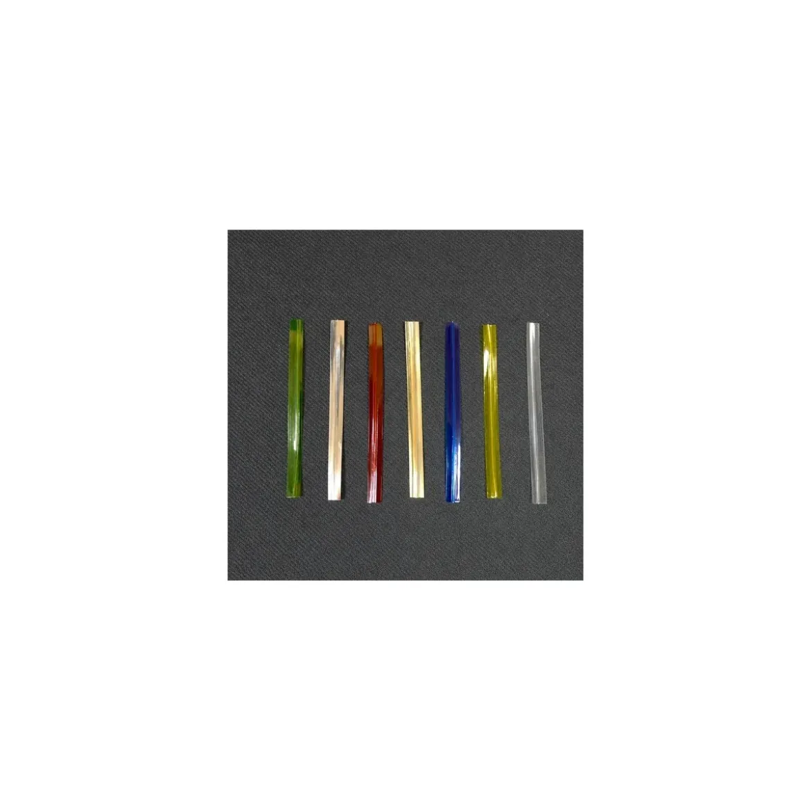 Attache cellophane bleu format 9 x 0,7 cm - par 2000