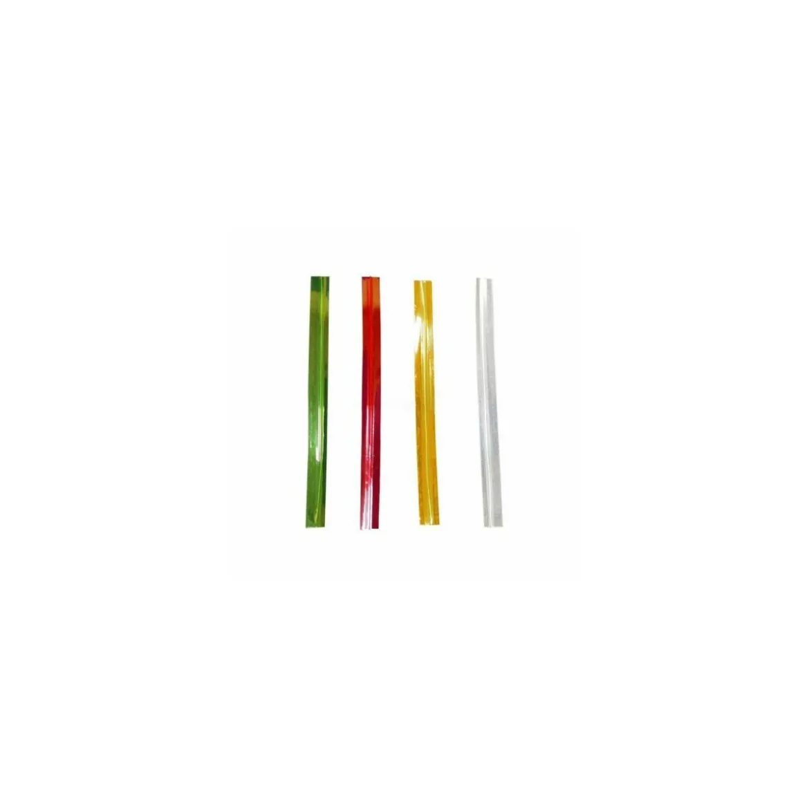 Attache cellophane rouge 9 x 0,7 cm - par 2000