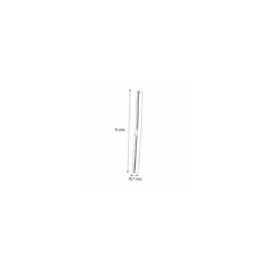 Attache cellophane vert 9 x 0,7 cm - par 2000