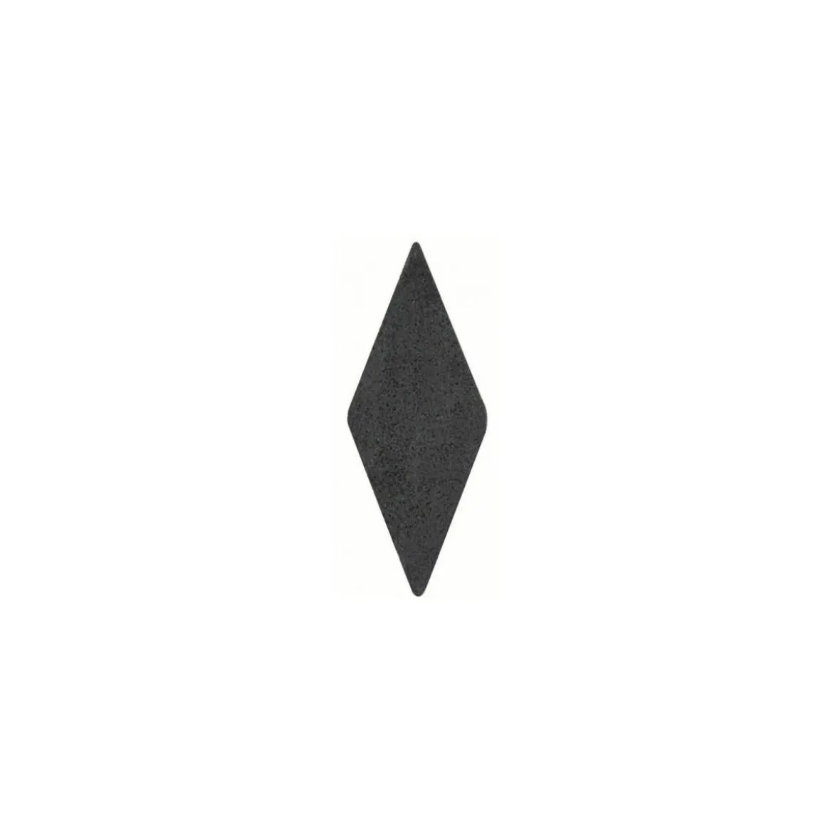 Azyme losange noir 24 x 14 mm - par 260