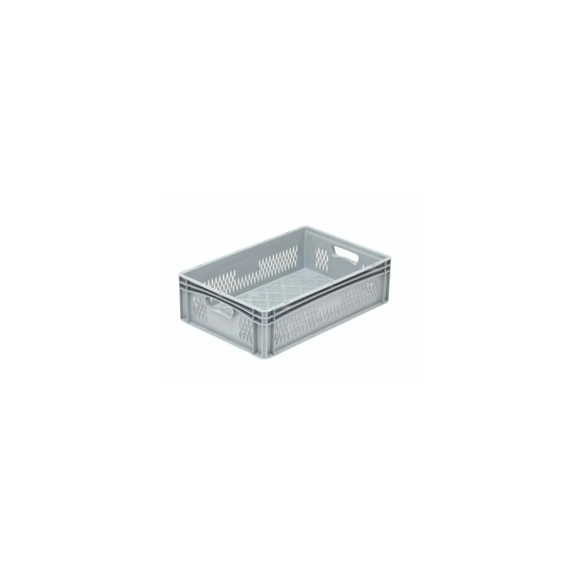 Bac ajouré pour verre gris 60 x 40 x 17 cm