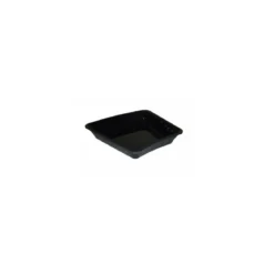 Bac angle 22,5° plexi noir pour kit Petale 22 x 26,5 x 5 cm