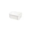 Bac empilable rectangulaire blanc PEHD 12 L 40 x 30 x 16,5 cm