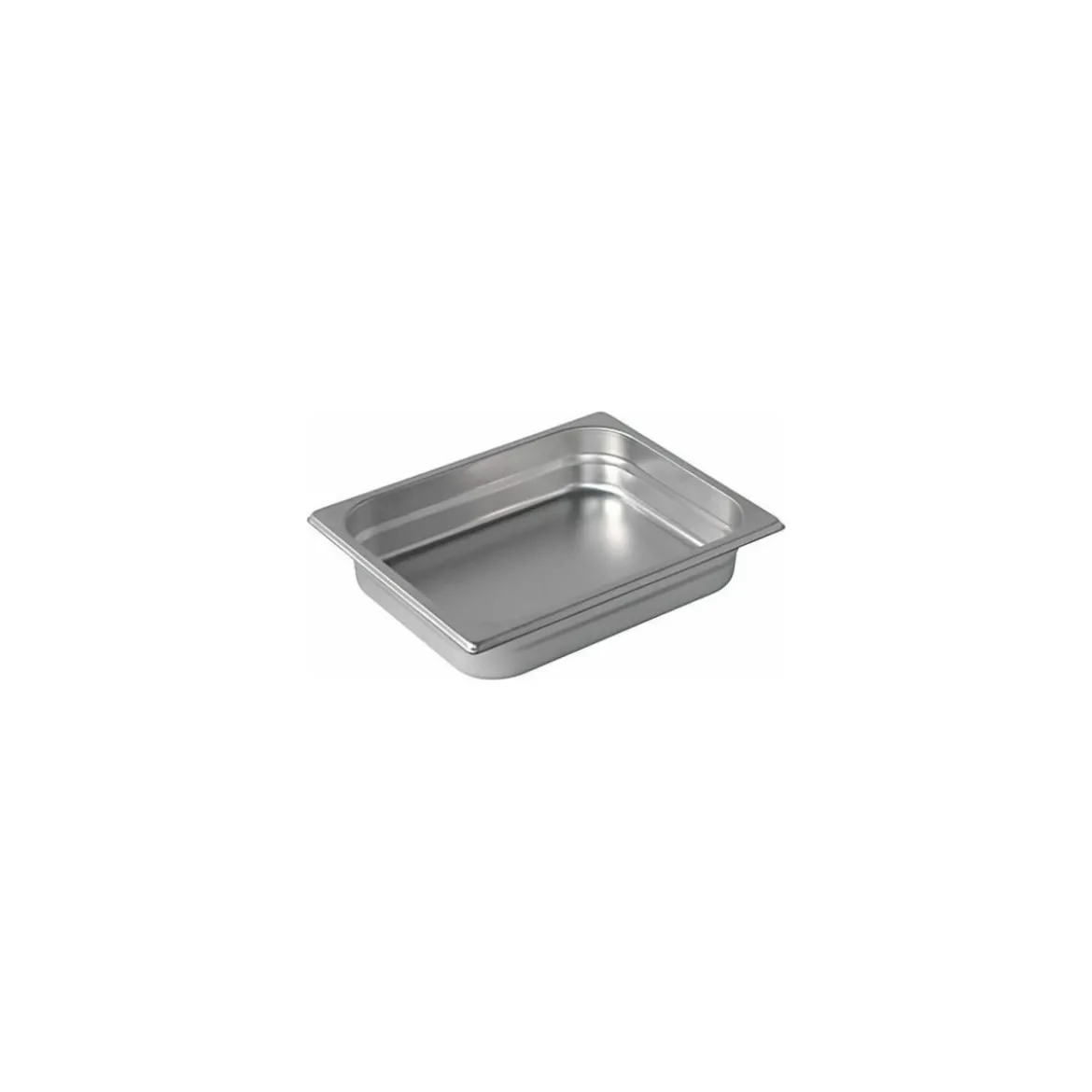 Bac gastronorme plein inox GN 1/2 profondeur 15 cm