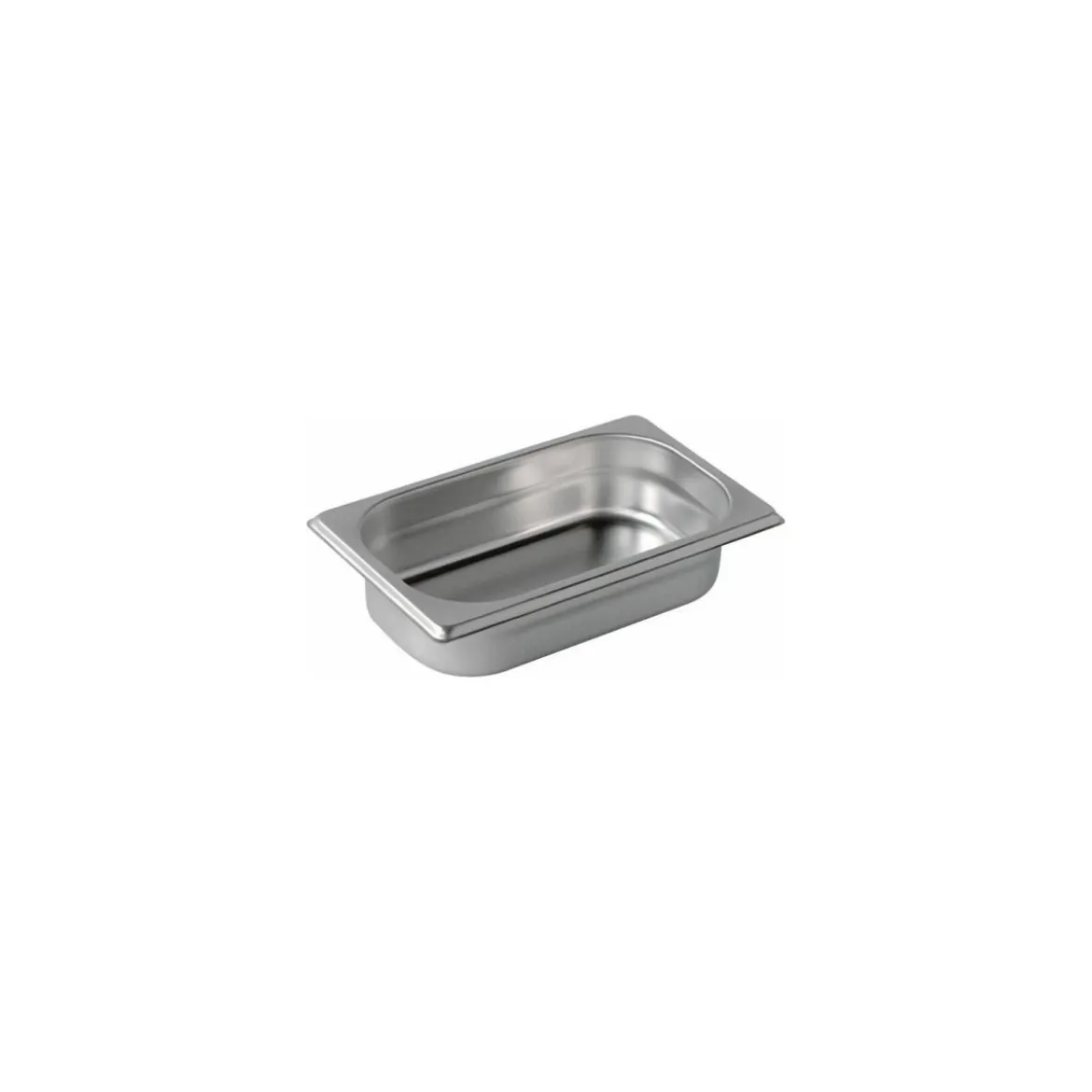 Bac gastronorme plein inox GN 1/4 profondeur 10 cm