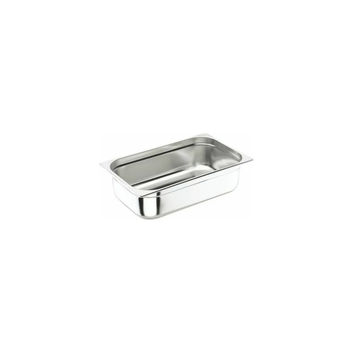 Bac inox GN 1/1 profondeur 6,5 cm