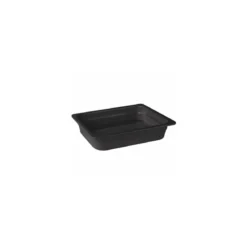Bac mélamine noir GN 1/1 H. 4 cm