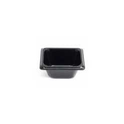 Bac mélamine noir 53 x 32,5 x 6,5 cm