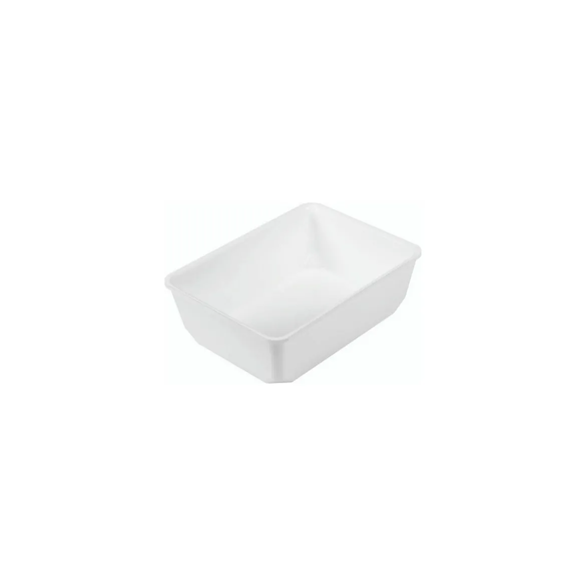 Bac plexi GN 1/5 blanc H. 8 cm 26,5 x 20 cm