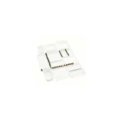 Bac plexi GN 1/3 blanc H. 8 cm 32,5 x 17,6 cm