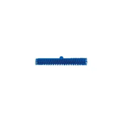 Balai Vikan fibres souples et dures bleu 41 x 12 cm
