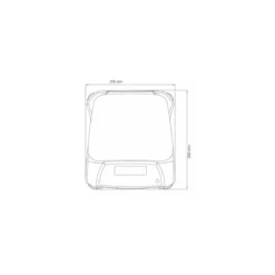 Balance de table Valor 2000 inox 15 kg / 2 g