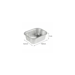 Barquette aluminium lisse Ready2Cook 579 ml - par 150