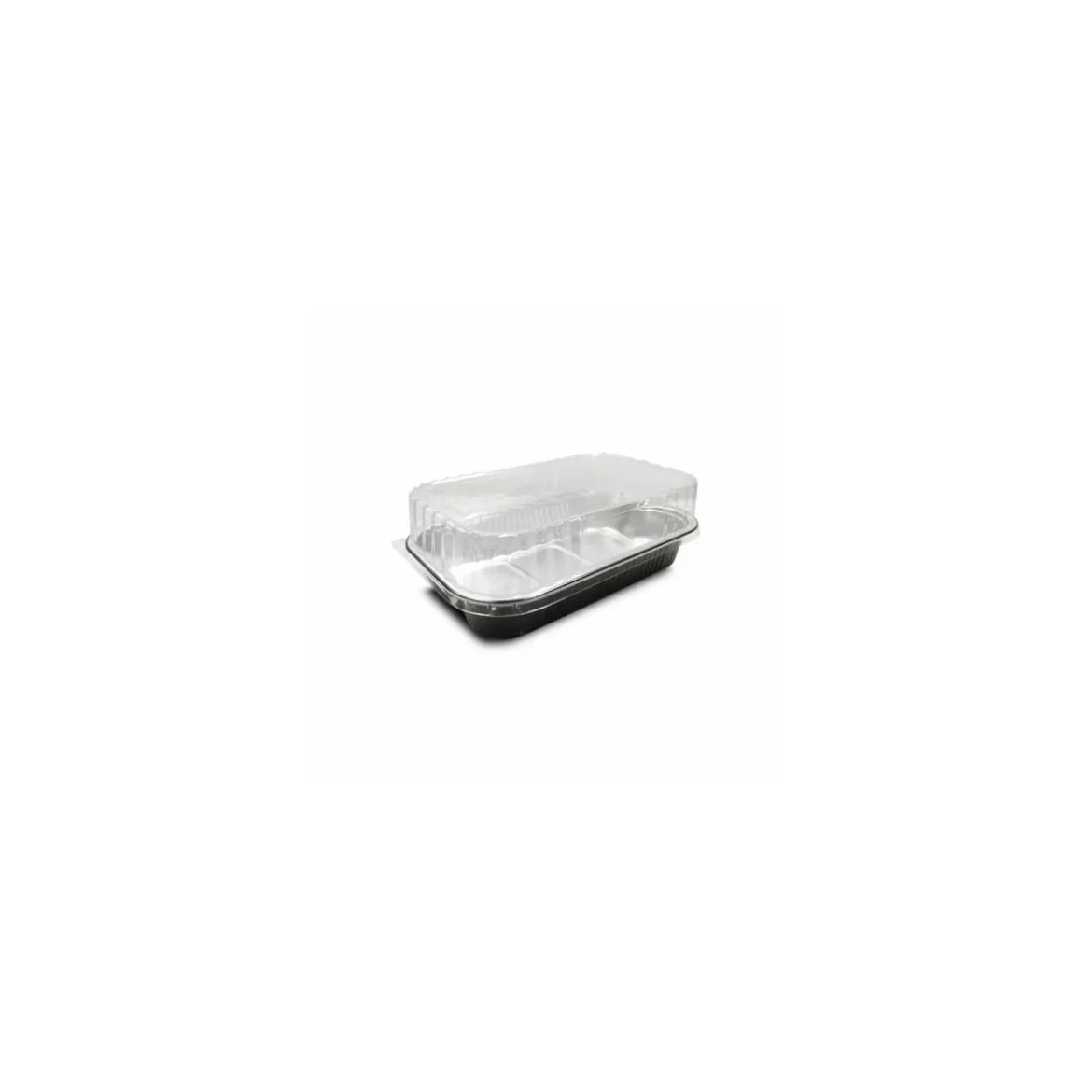 Barquette aluminium noir lisse Ready2Cook 1442 ml - par 150