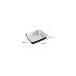 Barquette aluminium noir lisse Ready2Cook 3900 ml - par 100