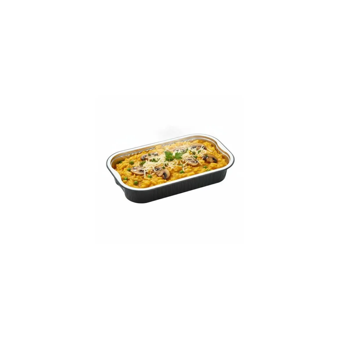 Barquette aluminium noir lisse Ready2Cook 964 ml - par 160