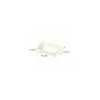 Barquette bagasse avec buvard 17,5 x 13,5 x 4 cm - par 400
