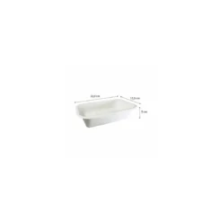 Barquette bagasse 850 ml - par 125