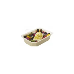 Barquette carton scellable décor nature 100 cl - par 65