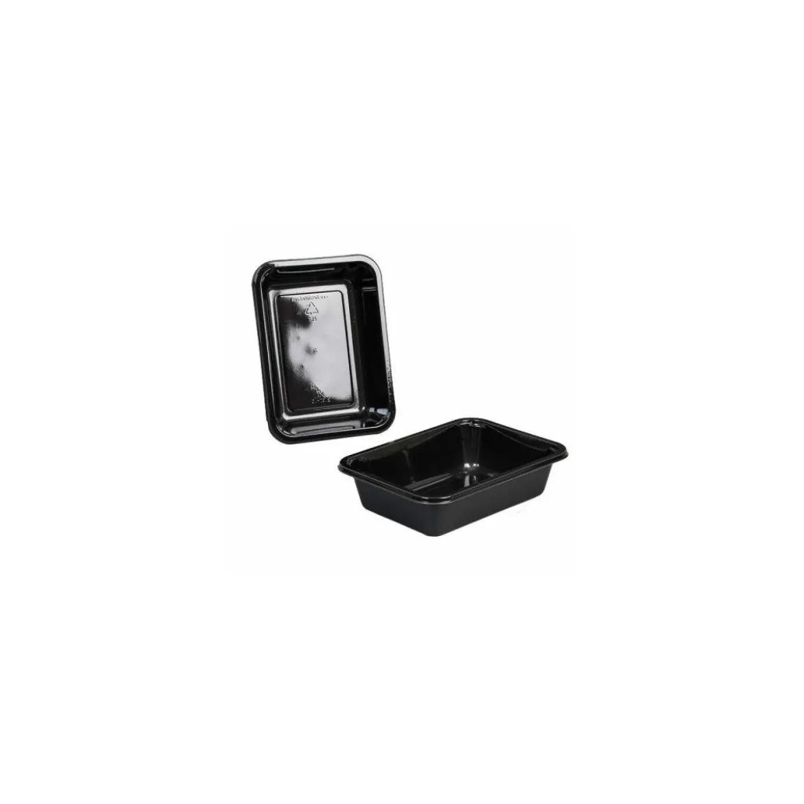 Barquette CPET scellable noir 65 cl - par 500