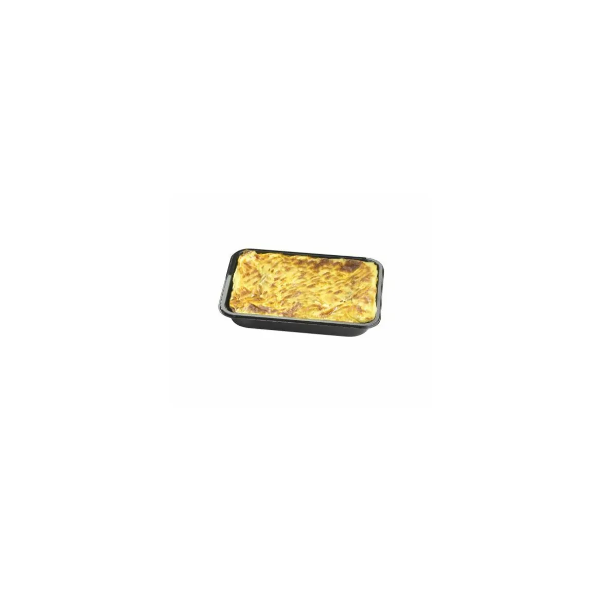 Barquette CPET scellable noire 140 cl - par 310