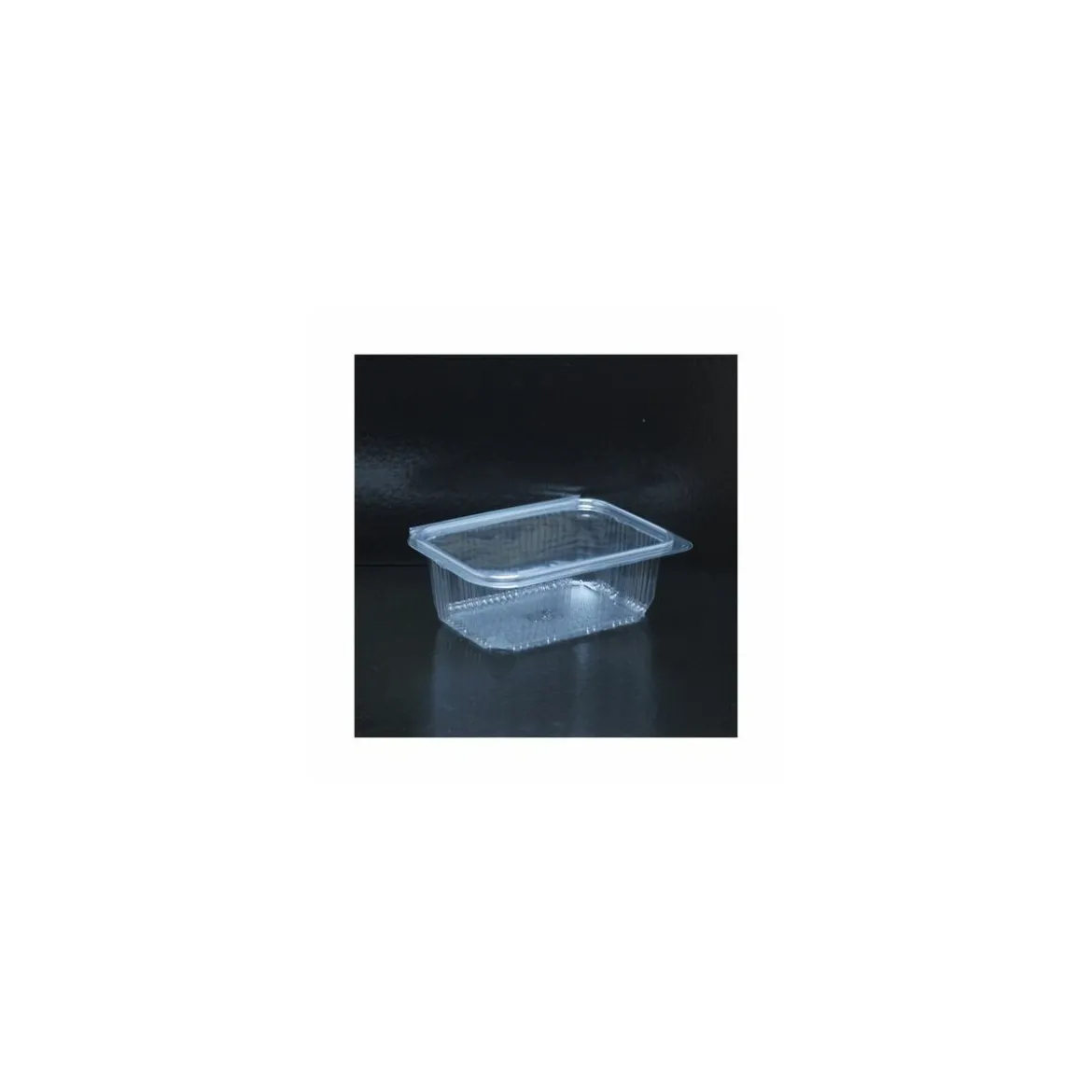 Barquette plastique avec couvercle Optipack 1000 ml - par 400