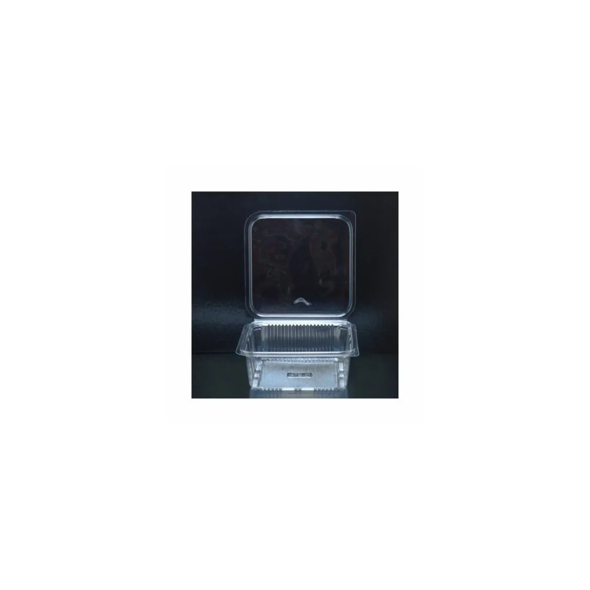 Barquette plastique avec couvercle Optipack 1500 ml - par 240