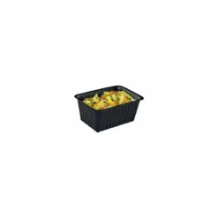 Barquette plastique noire scellable 1500 ml - par 100