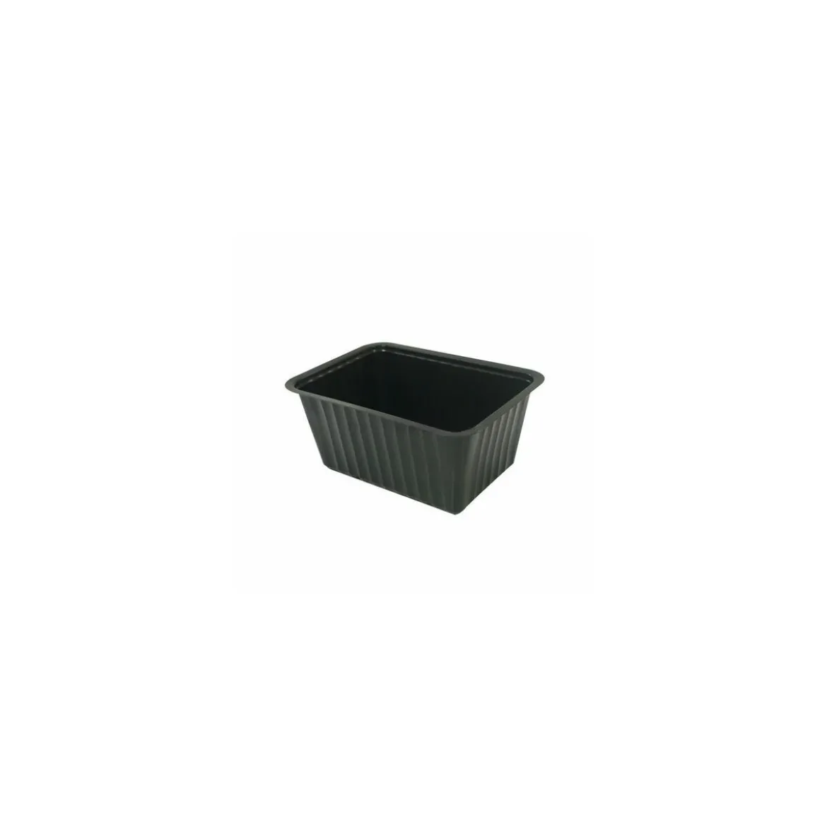Barquette plastique noire scellable 1500 ml - par 100