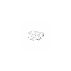 Barquette plastique transparente scellable Alphacel 375 ml - par 100