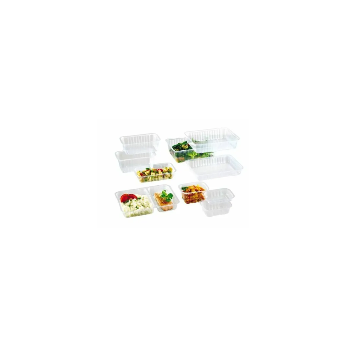 Barquette plastique transparente scellable 510 ml - par 150
