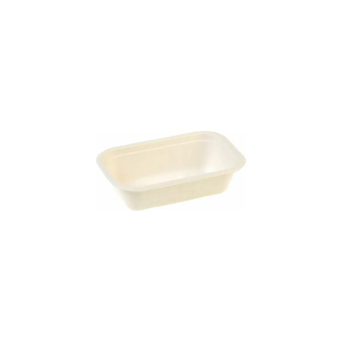 Barquette rectangle bagasse 650 ml - par 125