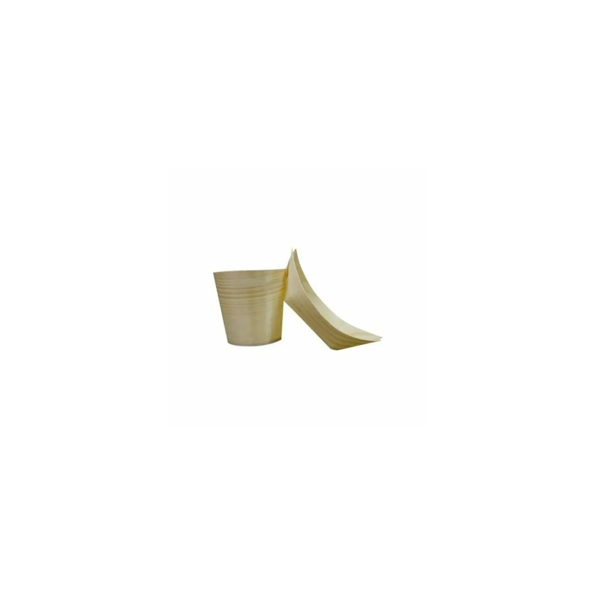 Barquette rectangulaire en bois 11 x 7 x 2 cm - par 100