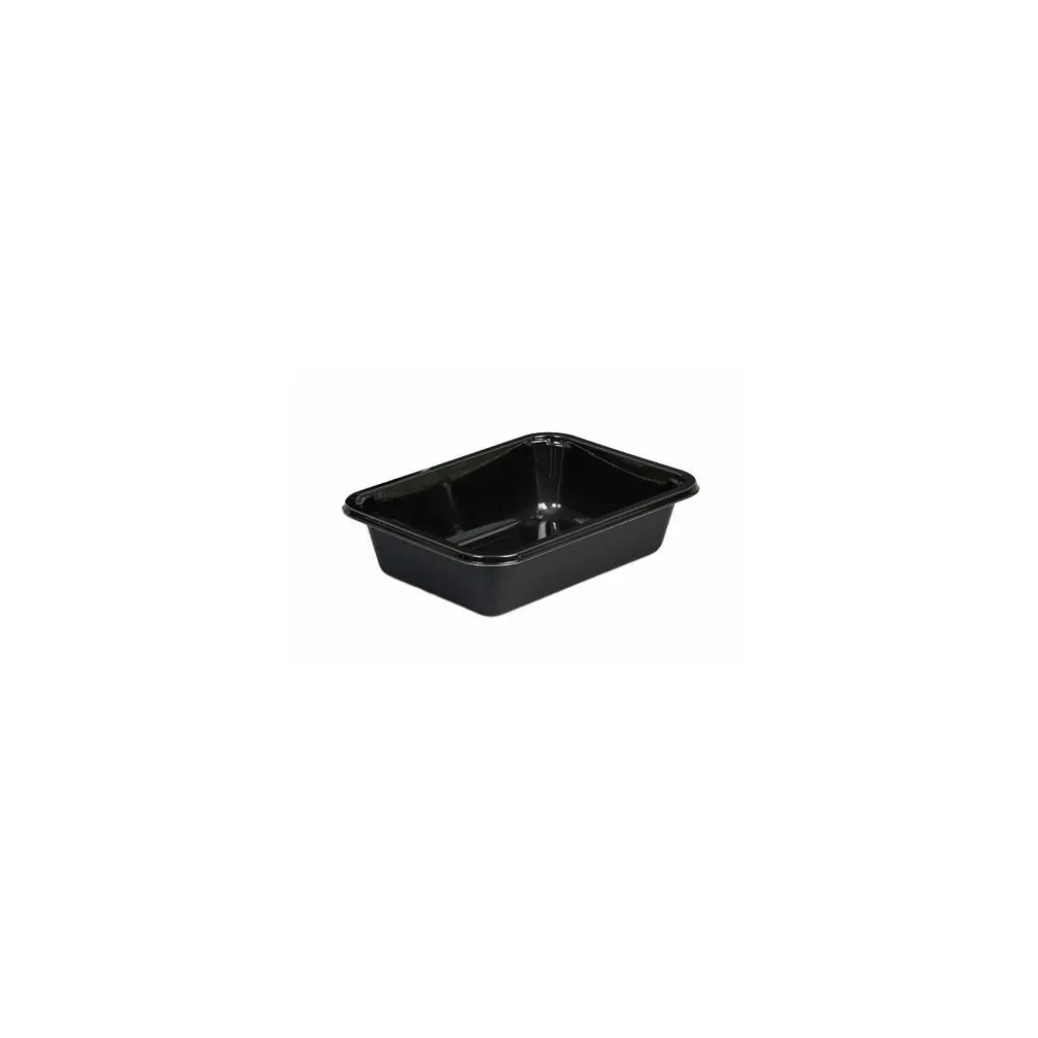 Barquette scellable CPET noir 92 cl 187 x 136 x 60 mm - par 420