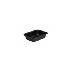 Barquette scellable CPET noir 75 cl 187 x 136 x 50 mm - par 460