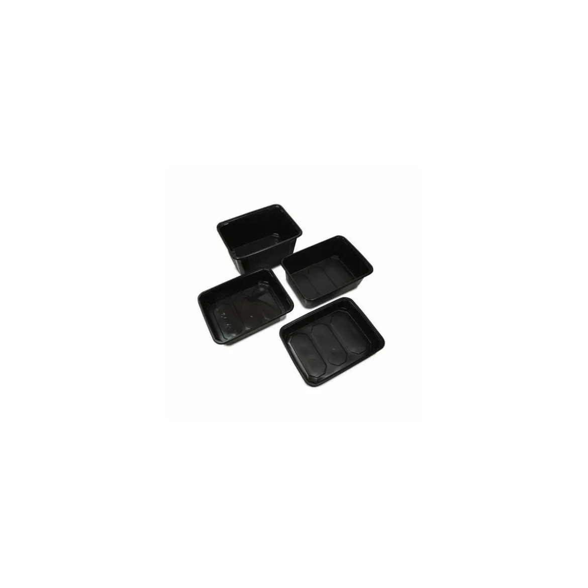 Barquette scellable noir PROChef PP 1500 ml - par 300