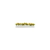 Barrette blanche fleurs de tournesol 25 cm - par 12