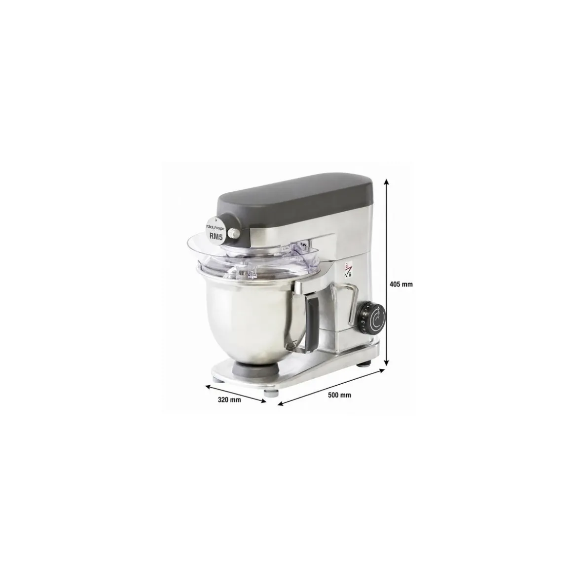 Batteur mélangeur RM5 AP 5,5 L 230V monophasé + 3 accessoires